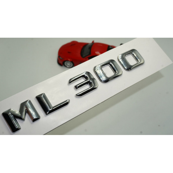 Benz ML 300 Bagaj Krom Metal 3M 3D Yazı Logo ürün görseli 1