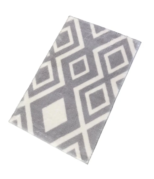Jassrug Royal Kaymaz Taban Banyo Halısı 50x80 Karo Gri ürün görseli 1