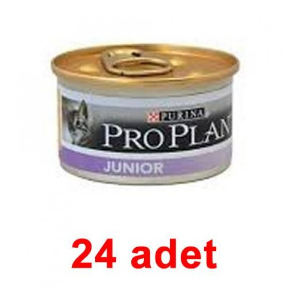 Proplan Junior Tavuklu Yavru Kedi Konservesi 85 Gr 24 Adet ürün görseli 1