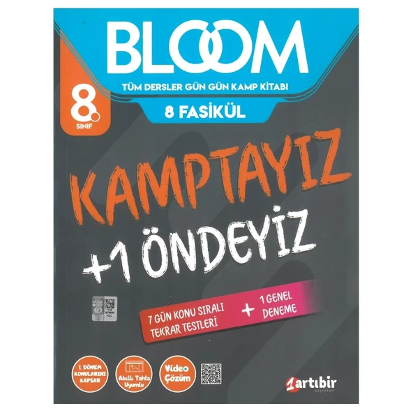 Artıbir Yayınları 8 Sınıf Bloom Lgs 8 Fasikül 1 Dönem Konuları Tüm Dersler Soru Bankası ürün görseli 1