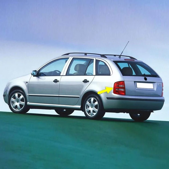 Skoda Fabia Combi SW 2000-2004 Sol Arka Stop Fren Lambası 6Y9945111B ürün görseli 1