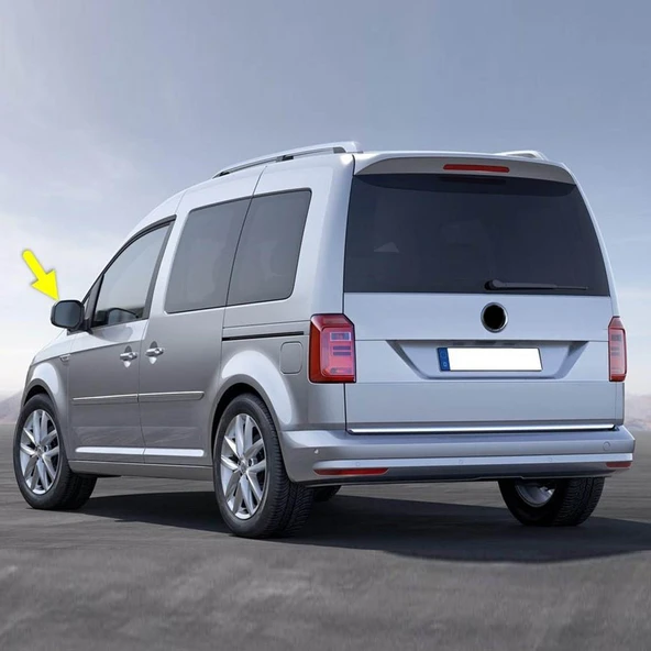 VW Caddy 2016-2020 Sol Dış Dikiz Ayna Çerçevesi 2K5858553 ürün görseli 1