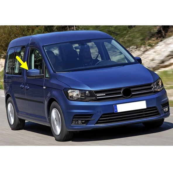 VW Caddy 2016-2020 Sağ Dış Dikiz Ayna Çerçevesi 2K5858554 ürün görseli 1