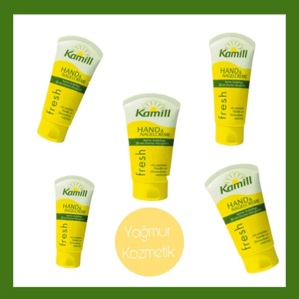 Kamill Fresh El & Tırnak Kremi Tüp 75ml 5Lİ SET ürün görseli 1