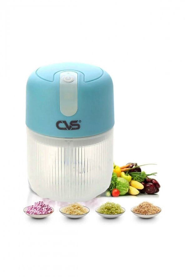 Dn3559 Şarjlı Gıda Doğrayıcı Mini Blender Mavi ürün görseli 1