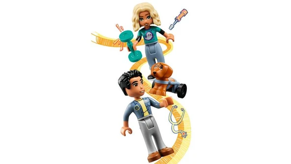 LEGO Friends 41741 Dog Rescue Van - Resim 4