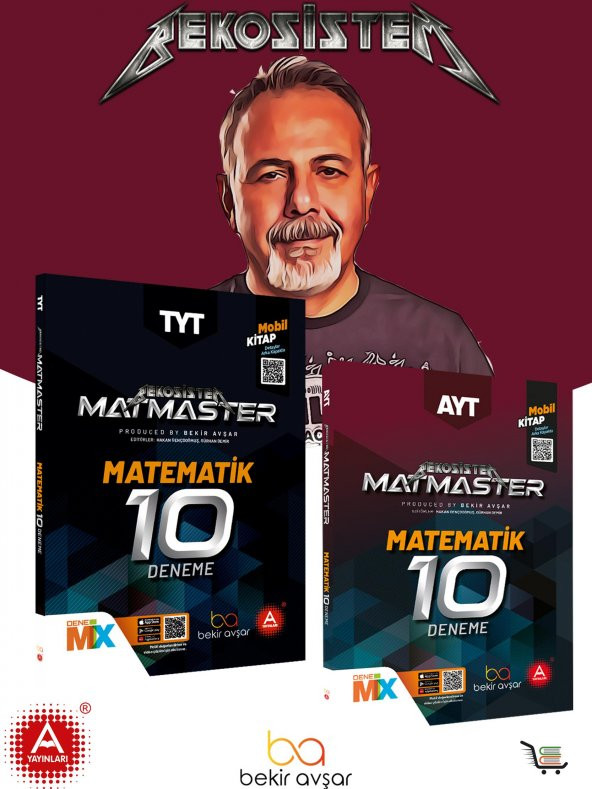 BekoSistem Matmaster AYTveTYT Matematik 10lu Deneme Seti Bekir Avşar ürün görseli 1