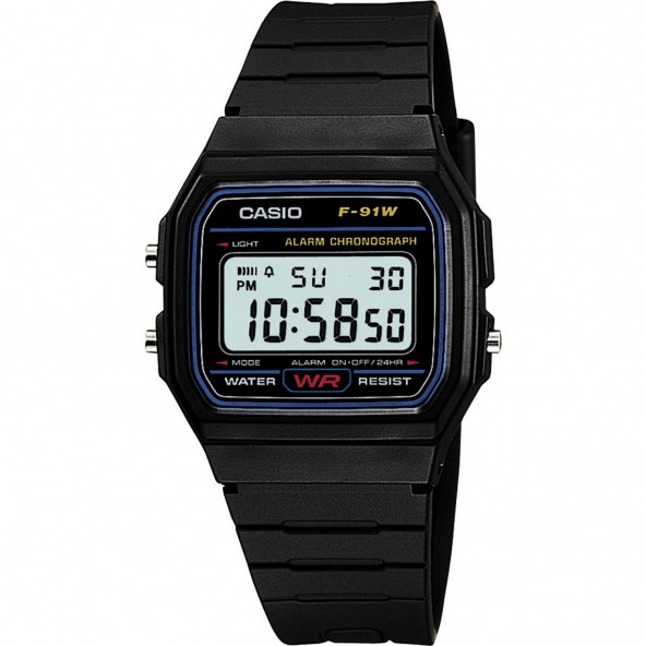 ASKER SAATİ Casio F-91W-1DG ürün görseli 1