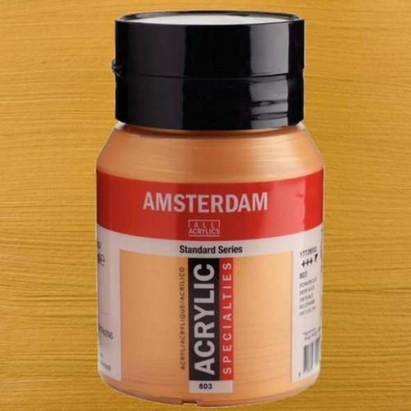 AMSTERDAM STANDART AKRİLİK 500 ML. DEEP GOLD ürün görseli 1