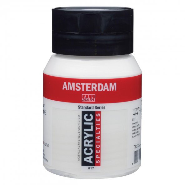 AMSTERDAM STANDART AKRİLİK 500 ML. PEARL WHITE ürün görseli 1
