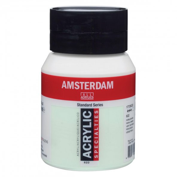 AMSTERDAM STANDART AKRİLİK 500 ML. PEARL GREEN ürün görseli 1