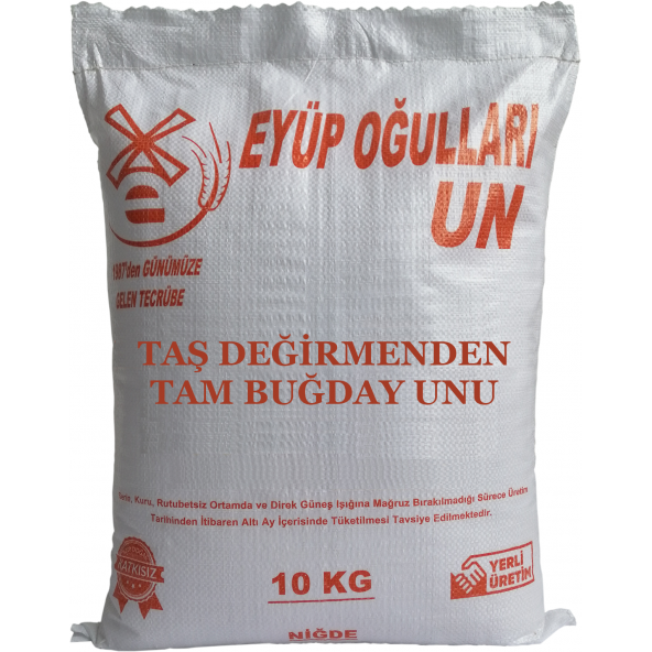 EYÜP OĞULLARI UN - 10Kg Tam Kepekli Buğday Unu ürün görseli 1