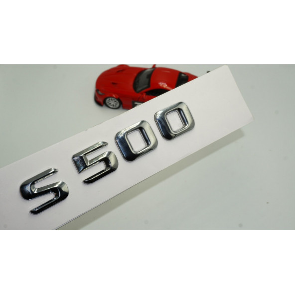 Benz S500 Bagaj Krom Metal 3M 3D Yazı Logo ürün görseli 1