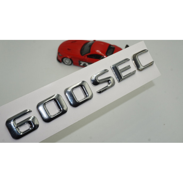 Benz 600 SEC Bagaj Krom Metal 3M 3D Yazı Logo ürün görseli 1