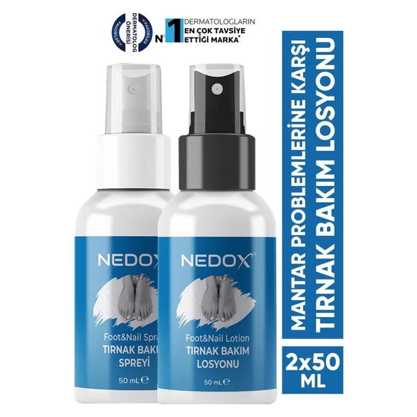 Nedox Tırnak Bakım Spreyi Ve Losyonu 50ml+50ml ürün görseli 1