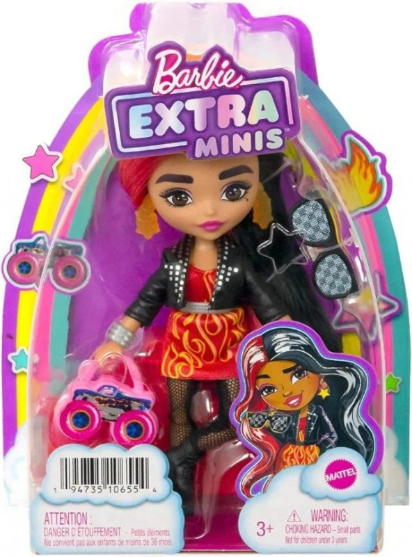 Barbie Extra Mini Bebekler  HKP88-HGP62 - Resim 4