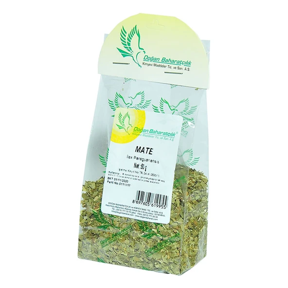 Mate Yaprağı Otu Doğal 50 Gr Paket - Resim 2