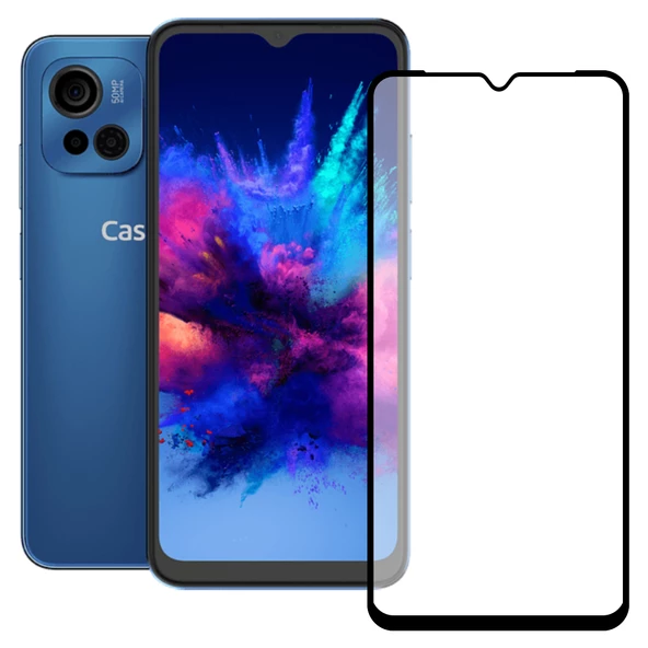 Bufalo Casper Via F30 / F30 Plus Seramik 9D Tam Kaplama Ekran Koruyucu ürün görseli 1