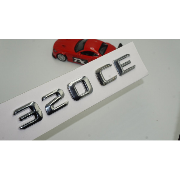 Benz 320 CE Bagaj Krom Metal 3M 3D Yazı Logo ürün görseli 1