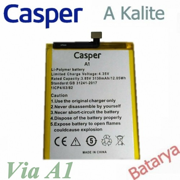 Casper Via A1 Batarya LBP13180049 Uyumlu Yedek Batarya ürün görseli 1