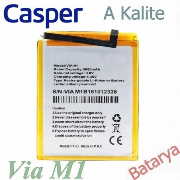 Casper Via M1 Batarya 1ICP5/61/75 Uyumlu Yedek Batarya ürün görseli 1