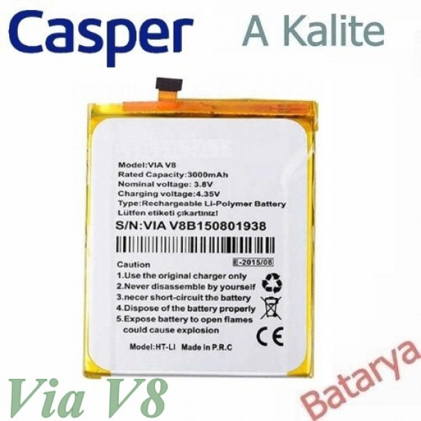 Casper Via V8 Batarya Via V8 Uyumlu Yedek Batarya ürün görseli 1