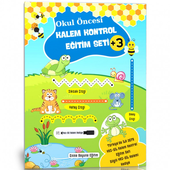 Okul Öncesi Kalem Kontrol Eğitim Seti ürün görseli 1