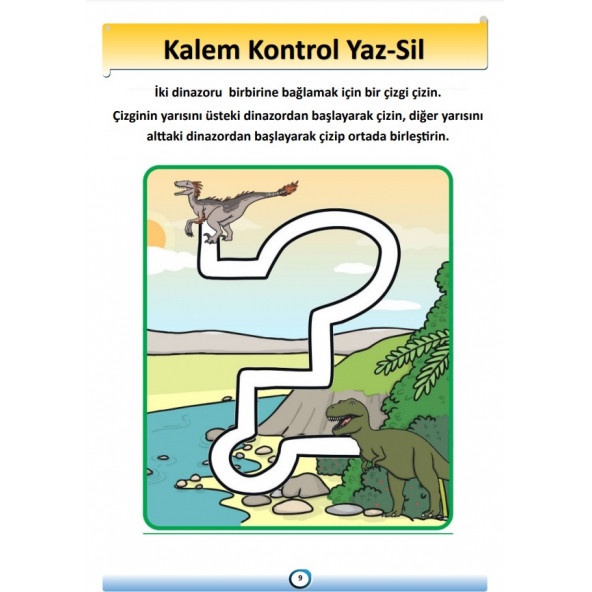 Okul Öncesi Kalem Kontrol Eğitim Seti - Resim 3