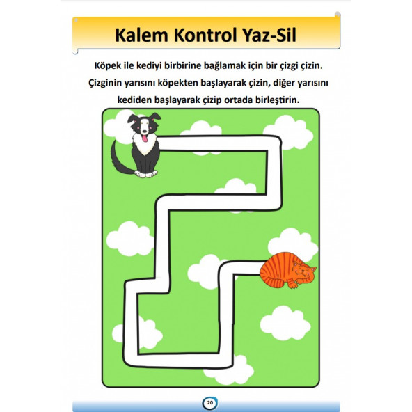 Okul Öncesi Kalem Kontrol Eğitim Seti - Resim 4