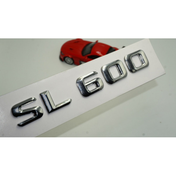 SL 600 Bagaj Krom Metal 3M 3D Yazı Logo ürün görseli 1