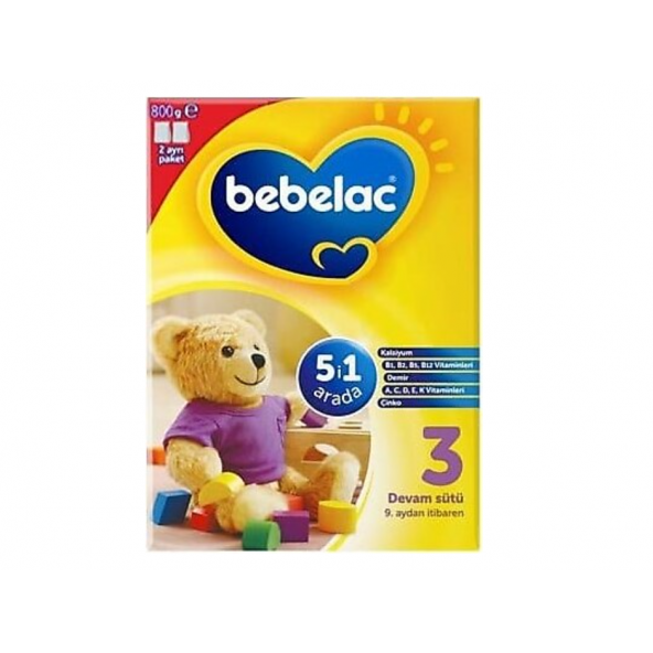 Bebelac 3 Devam Sütü 800 gr ürün görseli 1