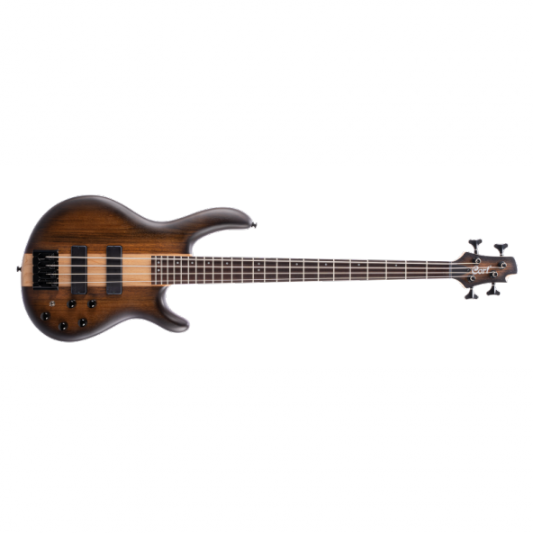 Cort C4Plus Ovmh Abb Bass Gitar, 4 Telli, Antique Brown Burst ürün görseli 1