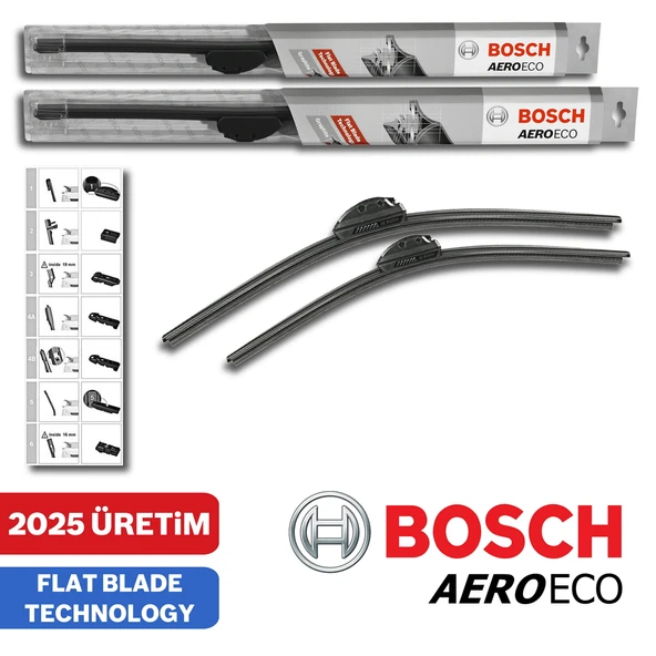 Peugeot 307 Muz Silecek 2001-2004 Bosch Aeroeco ürün görseli 1