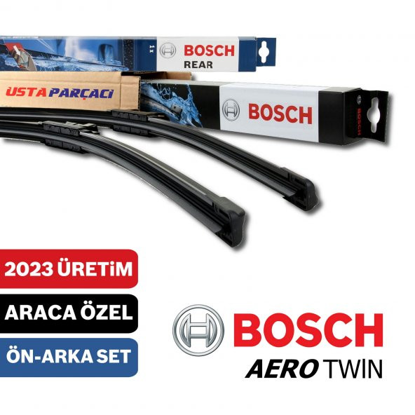 Vw Touran Ön Arka Silecek 2010-2014 Bosch Aerotwin-rear A331h ürün görseli 1