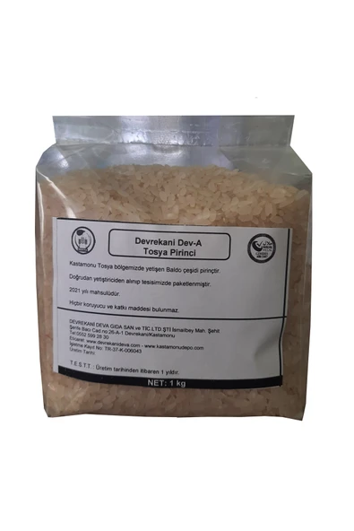 BALDO PİRİNÇ 1KG ürün görseli 1