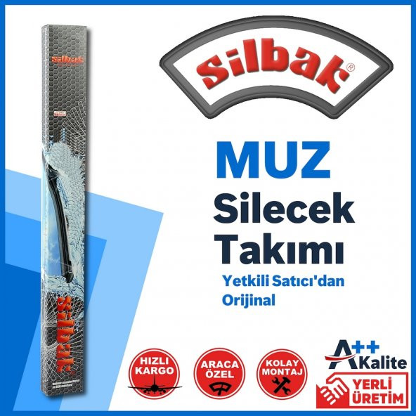 Ford Fiesta VIII Silbak Muz Silecek Takımı 2017-2020 ürün görseli 1