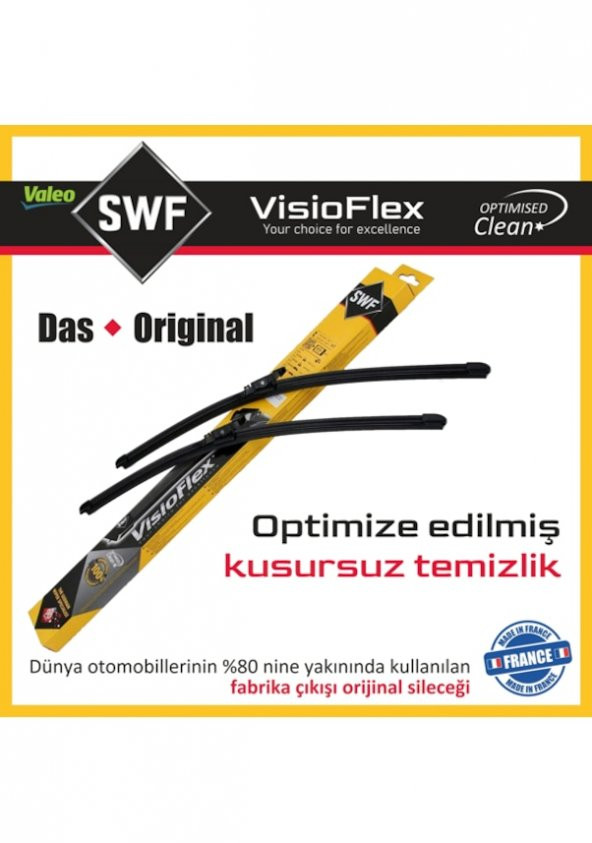 Valeo SWF VisioFlex BMW 5 F10 2009-2016 Silecek Takımı ürün görseli 1