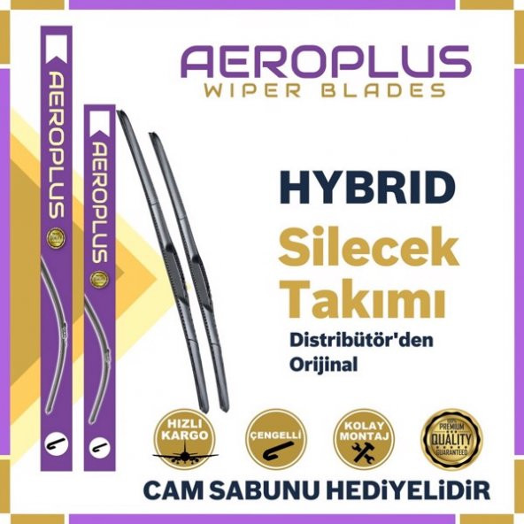 Aeroplus Kia Sorento Hybrid Silecek Takımı 2010-2014 ürün görseli 1