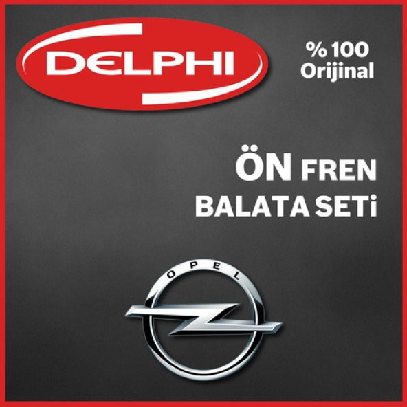 Opel Astra J Delphi Ön Fren Balata Takımı ürün görseli 1