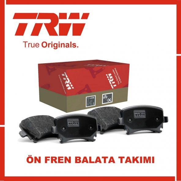 Corolla 1.6 Vvt-i 2001-2007 TRW Ön Fren Balatası ürün görseli 1