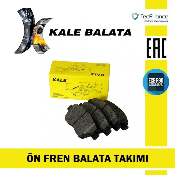Opel Astra H 1.6 2004-2013 Kale Ön Fren Balatası ürün görseli 1