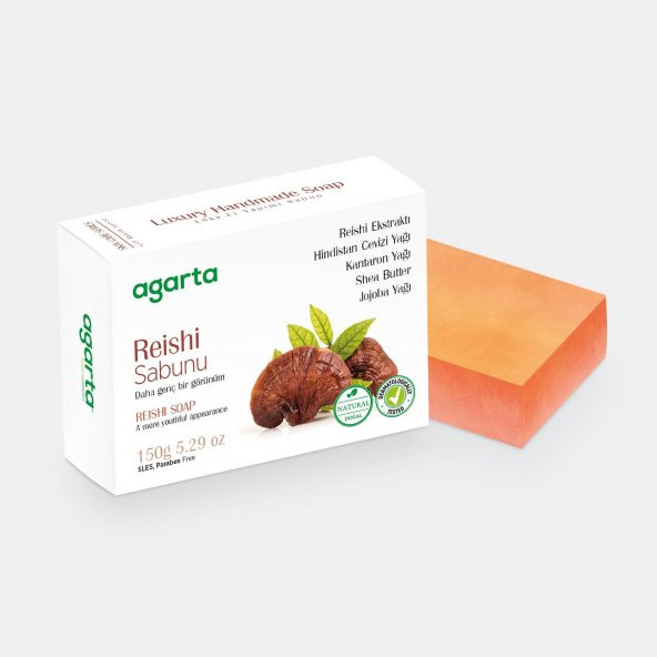 Agarta Doğal Bakım Reishi Sabunu 150 gr ürün görseli 1