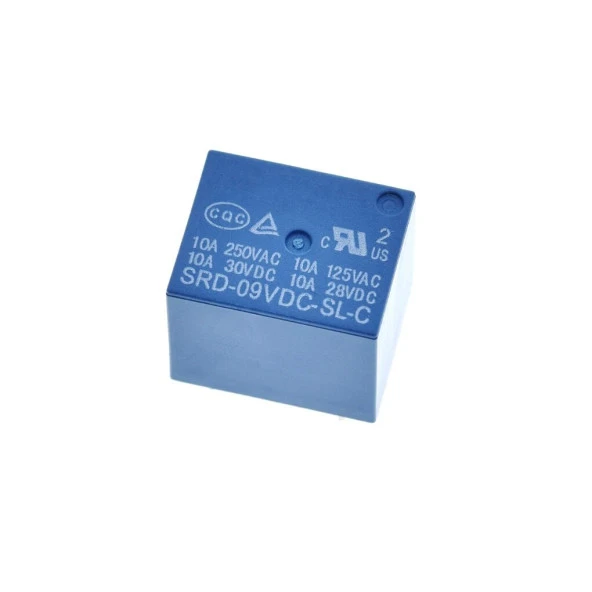 9V Röle Minyonpot 5 Pin 250VAC 10A ürün görseli 1