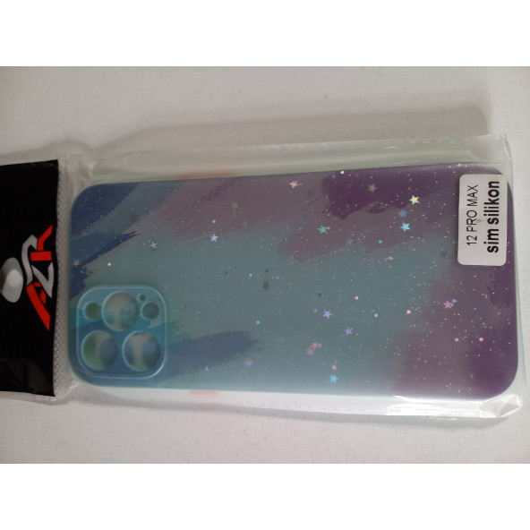 ASLANTİC İPHONE 12 PRO MAX RENKLİ KILIF - Resim 2