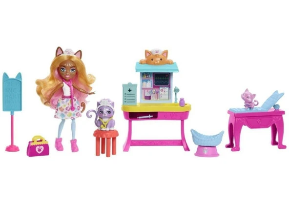 Enchantimals Klinik Set HLH22 Lisanslı Ürün ürün görseli 1