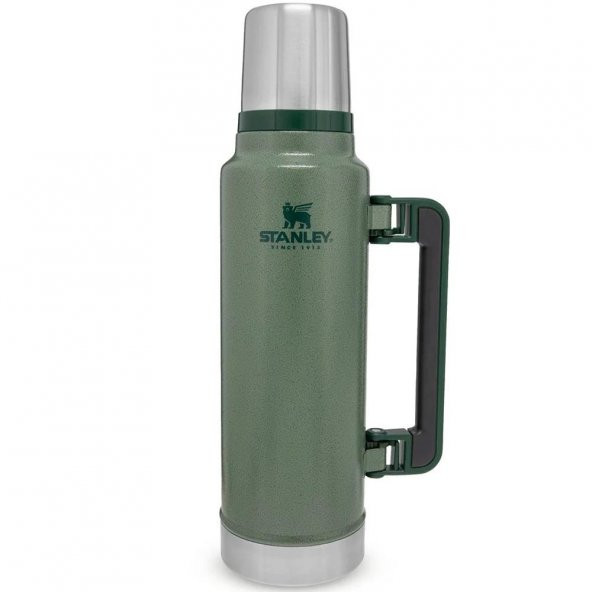 Stanley 10-08265-001 Klasik Vakumlu 1.4 Litre Çelik Termos - Yeşil ürün görseli 1