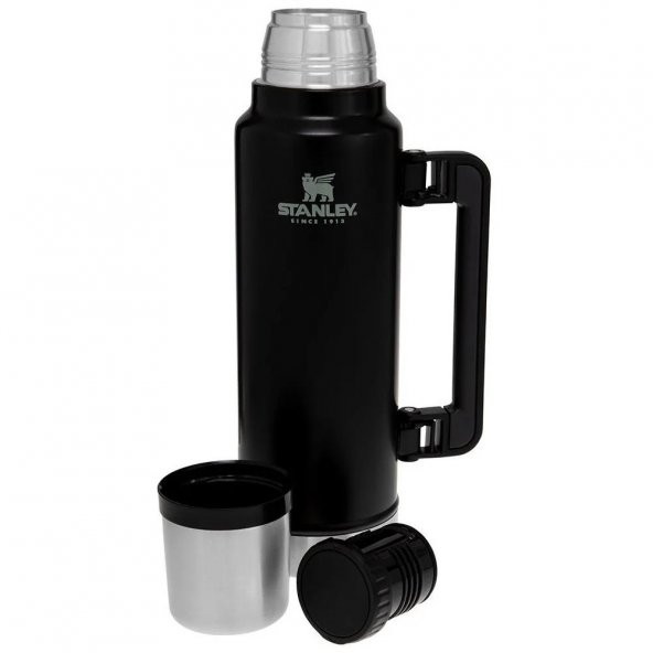 Stanley Klasik Vakumlu Siyah Çelik 1.4 lt Termos - Resim 3