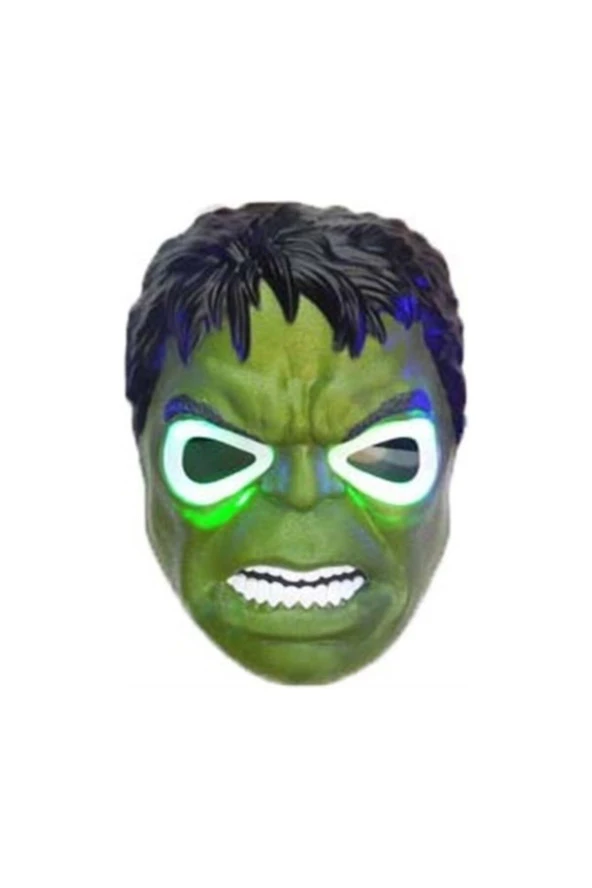 Yeşil Işıklı Hulk  Maskesi ürün görseli 1