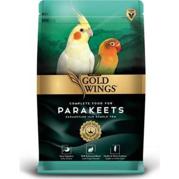 Gold Wings Premium Paraket Yemi 1 Kg ürün görseli 1