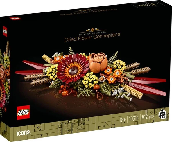 LEGO Icons 10314 Dried Flower Centrepiece ürün görseli 1